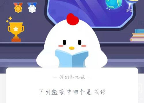 下列选项中哪个是成语