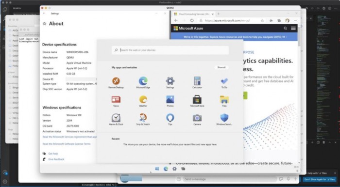 开发者已成功移植Windows 10X至M1 Mac等设