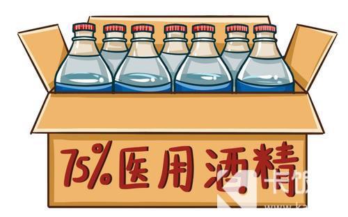 使用纯度75%的酒精消毒时，需要注意的是