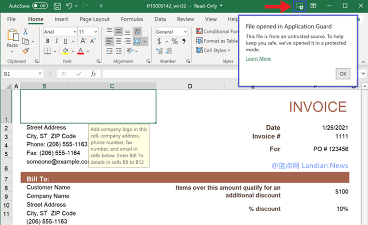 适用于Office的应用防护功能上线：可在容器中打开不信任文件