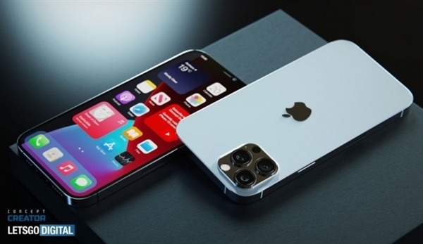 iPhone 12s超大杯渲染图曝光：支持120Hz高刷、屏下指纹