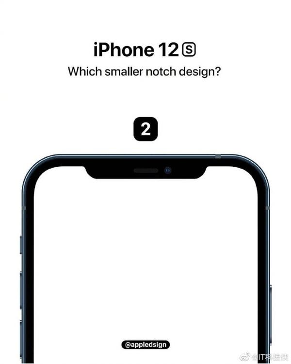 iPhone 12s两种刘海屏曝光 选择困难症患者勿入