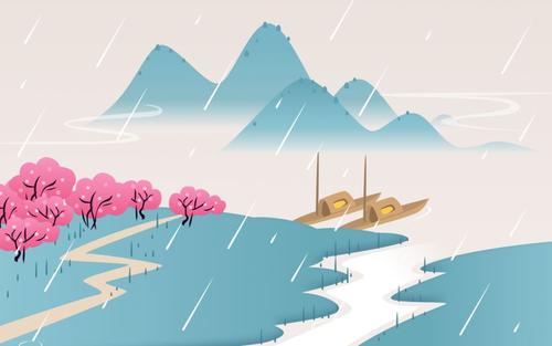 下列哪句诗是描写“春雨”的