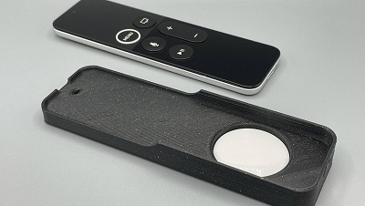 再也不怕找不到Siri遥控器了 达人打造AirTag保护外壳