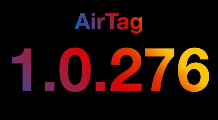 AirTag 1A276D固件更新，缩短反追踪警告时间至8-24小时