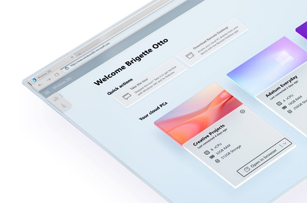 微软推出 Windows 365，可在任何设备上运行 Windows 的云服务