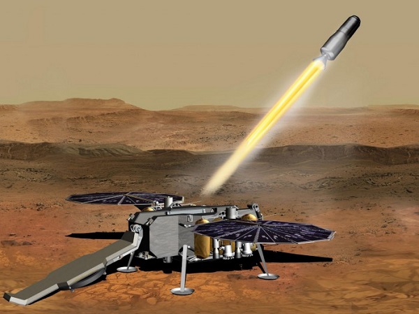 NASA将打造火星上升飞行器，用于送回火星样本