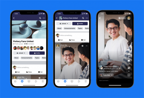 Facebook在全球范围内推出Reels，押注于短视频格式