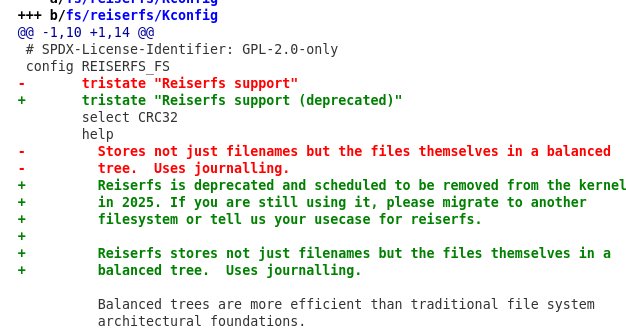 Linux 5.18版本内核继续废除ReiserFS文件系统