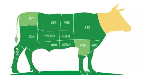 小鸡宝宝考考你，美味的肉眼牛排其实是牛什么部位的肉