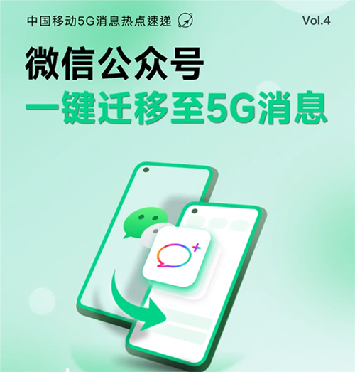 “5G消息微信一键迁移”新功能上线