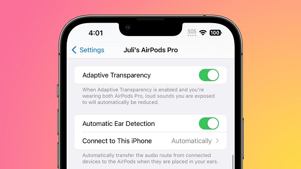 AirPods Pro 2的自适应功能将扩展至初代AirPods Pro