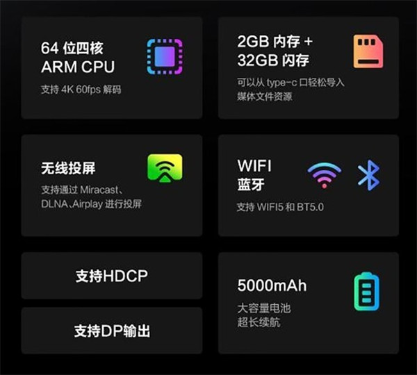 Rokid发布了AR眼镜智能终端RokidStation 外观小巧，可以作充电宝和U盘