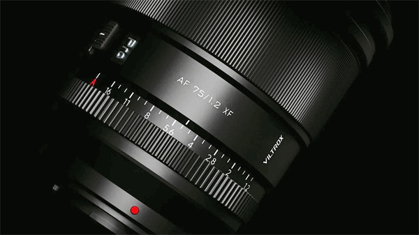 唯卓仕Viltrox AF 75mmF1.2 Pro富士X卡口镜头即将上市，号称国内首支F1.2超大光圈自动对焦镜头