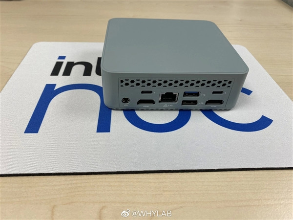 Intel迷你主机NUC 13 Pro全新外观设计：小方盒，侧面底部采用六角网孔，NUC 12 Pro的主板