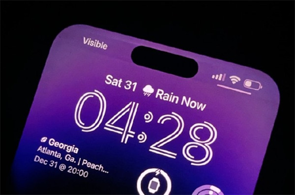 iPhone 14 Pro Max出现“烧屏”现象，灵动岛翻车！