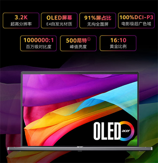 宏碁新款Swift Go 16笔记本开售,起售价5299元