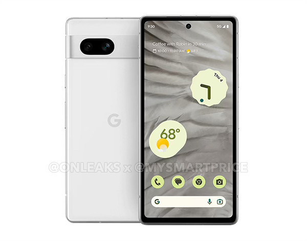 谷歌 Pixel 7a 渲染图曝光：首次展示浅蓝色配色