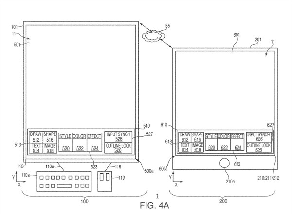 苹果获得 iPad 技术专利，一名或多名用户协作创建虚拟艺术作品