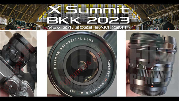 消息称：富士将于 5 月 24 日卡口 XF8mm f / 3.5 超广角定焦镜头