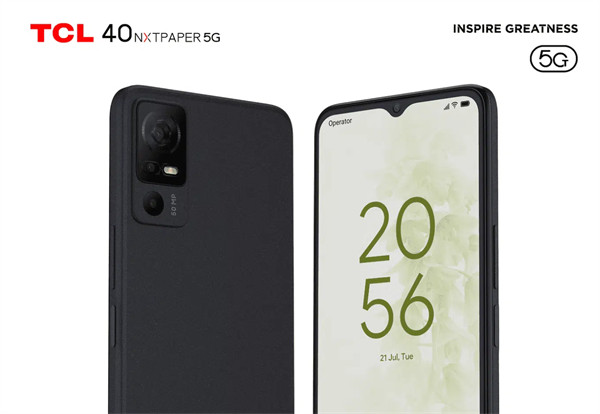 TCL 40 NXTPAPER 手机，号称全球首款搭载 NXTPAPER 类纸屏技术