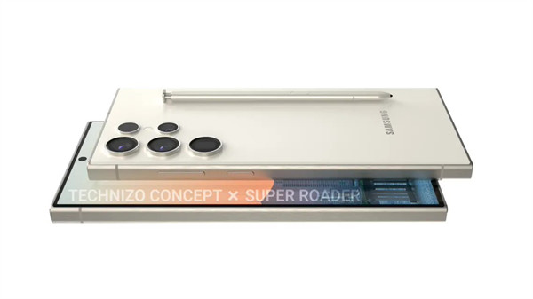 三星 Galaxy S24 Ultra 渲染图曝光，采用钛金属材质