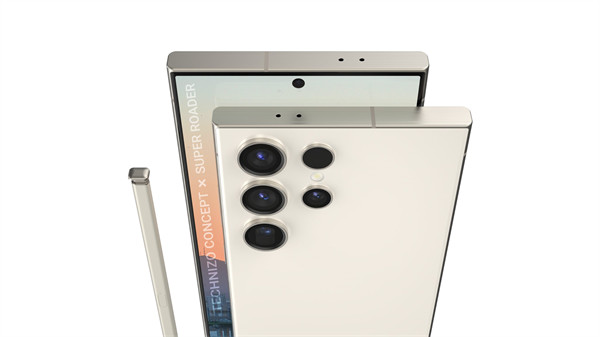 三星 Galaxy S24 Ultra 渲染图曝光，采用钛金属材质