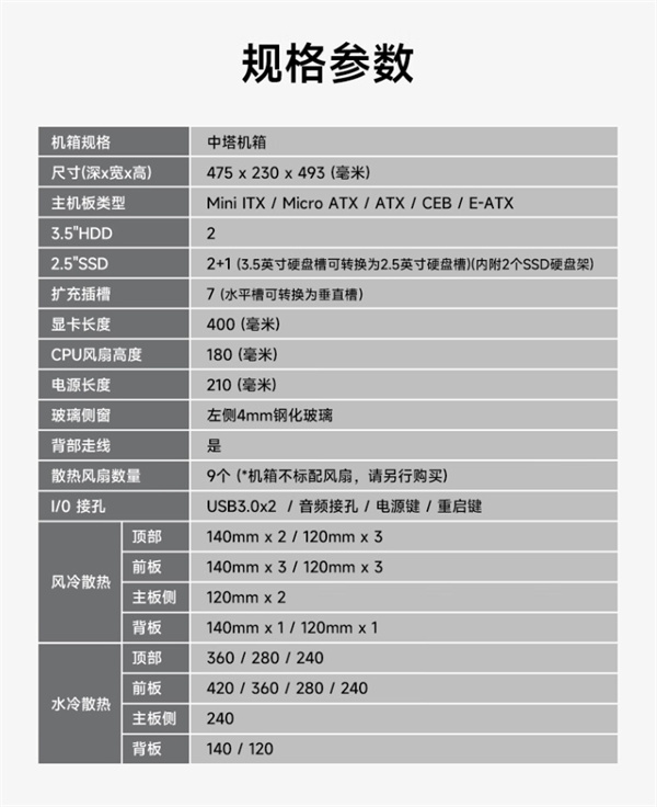 骨伽推出影武者 X5 Pro 机箱