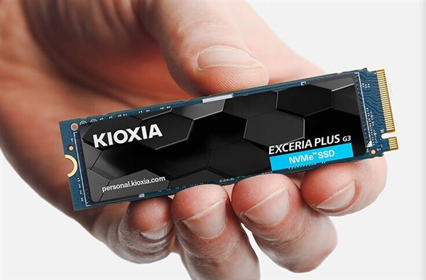 铠侠EXCERIA PLUS极至光速G3 NVMe固态硬盘上架