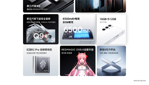 红魔 9 Pro 白色特别版云海腾龙开售，售价 5799 元