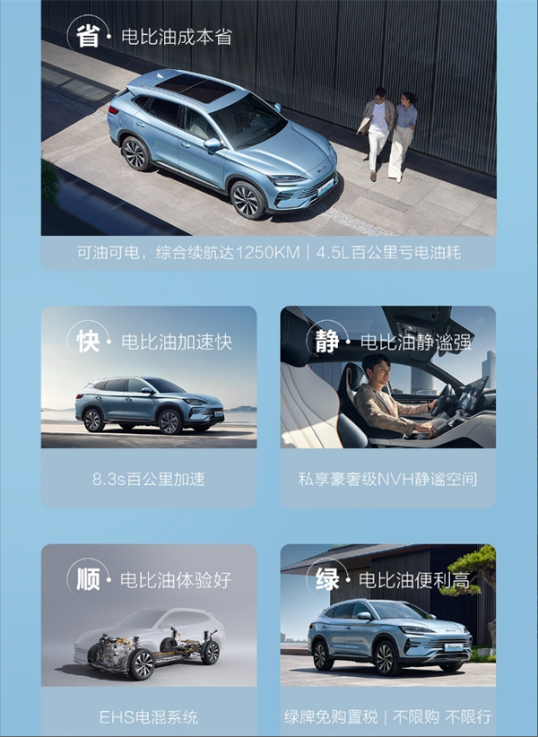 比亚迪宋 PLUS 荣耀版上市，售价 12.98 万元起