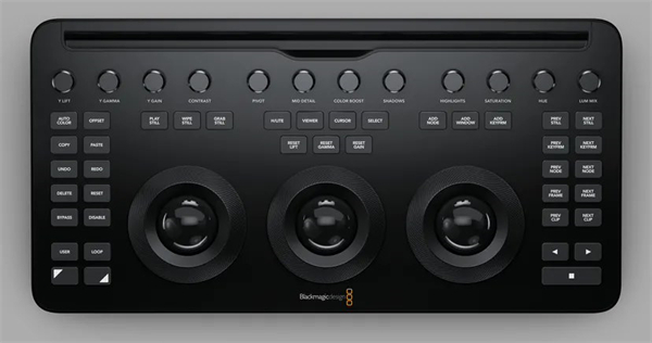 Blackmagic Design 公司发布达芬奇调色面板