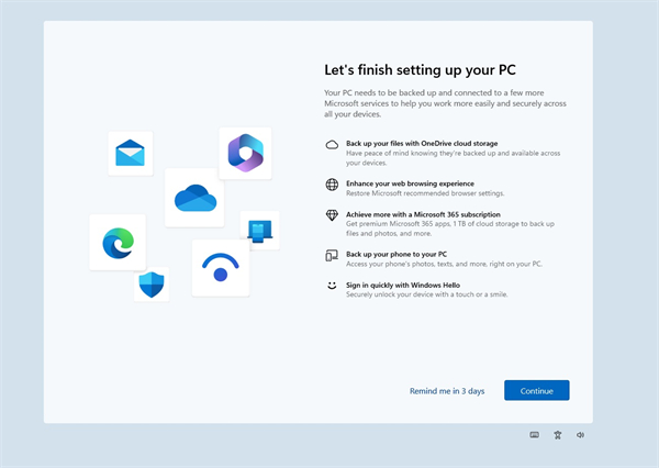 微软 Win11 全屏自动弹窗自家产品广告