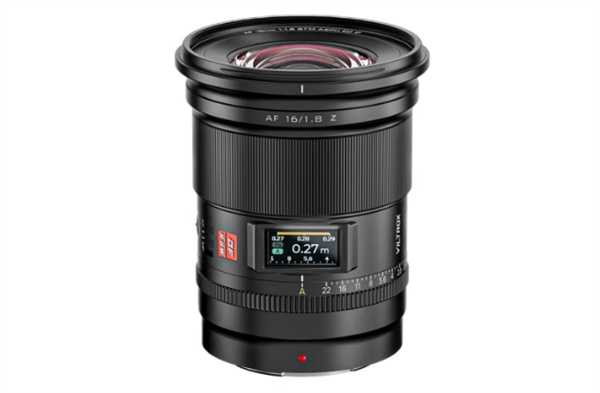 唯卓仕 16mm F1.8Z 今日 20 点开售