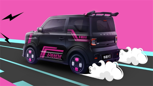 吉利熊猫卡丁 200km 车型上市