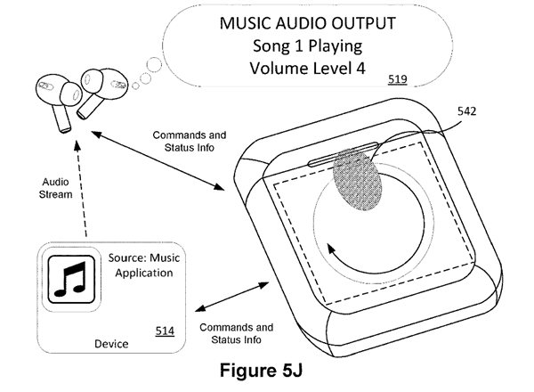 苹果 AirPods 耳机获得触控屏专利