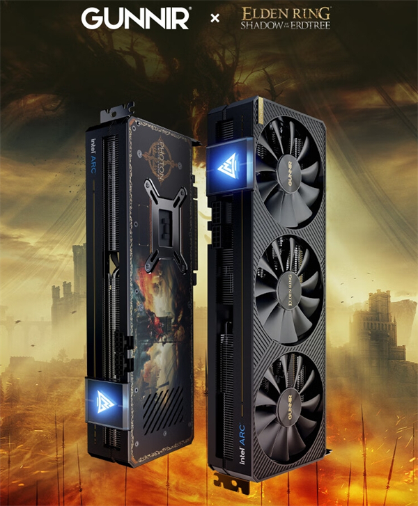 蓝戟《艾尔登法环黄金树幽影》联名版锐炫A750显卡开售