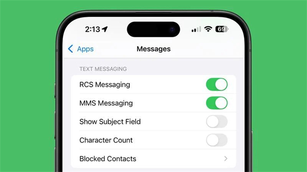 苹果 iOS 18 添加支持 RCS选项