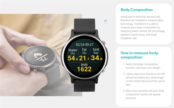 “全球首款支持指尖心电与血压测量”，VivoWatch 6 智能手表登场