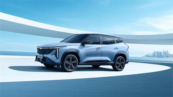 吉利新三好 SUV 新博越上市，新增极光紫配色