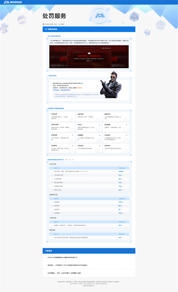 《穿越火线》“发现作弊者将中断对局”功能上线