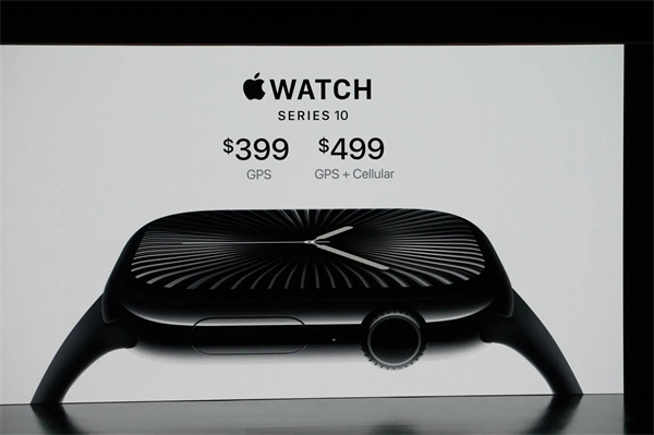 苹果发布 Apple Watch Series 10 智能手表