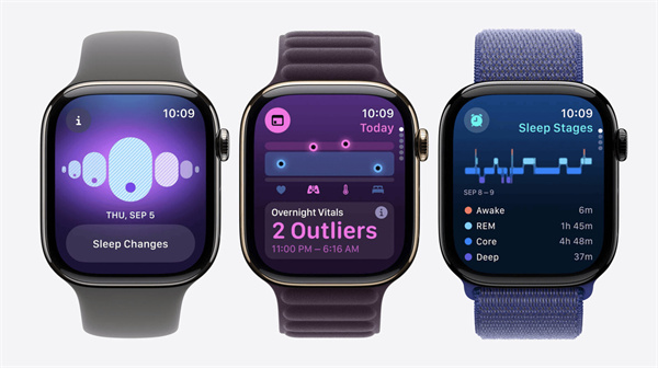苹果 Apple Watch 扩展呼吸暂停检测功能至 Series 9 与 Ultra 2