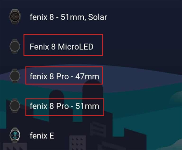 佳明 Fēnix 8 Pro / Micro LED 智能手表曝光