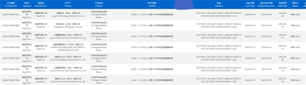 苹果 iPhone 16 / Pro 系列最高支持 15V 3A 快充