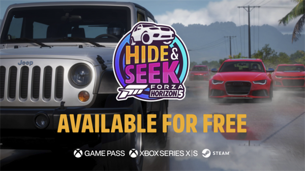 《极限竞速:地平线5》新增“捉迷藏”模式