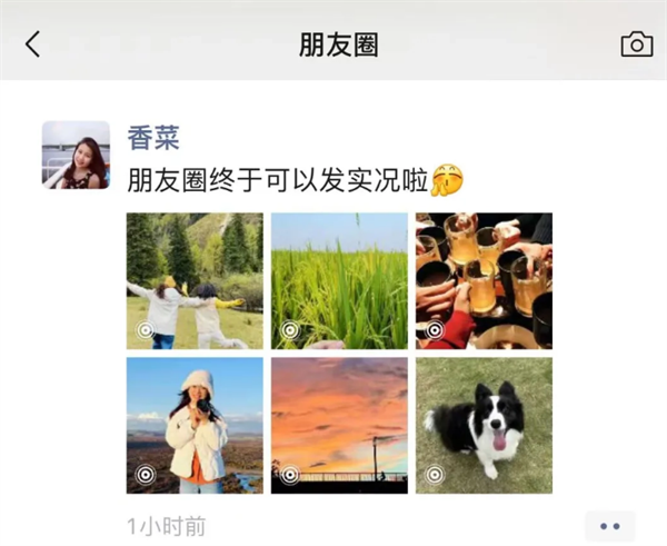 微信：朋友圈发实况图安卓手机要“再等等”