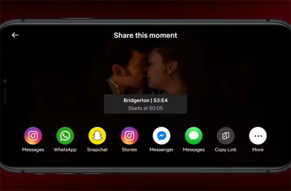 Netflix 推“Moments”功能：保存分享剧集片段