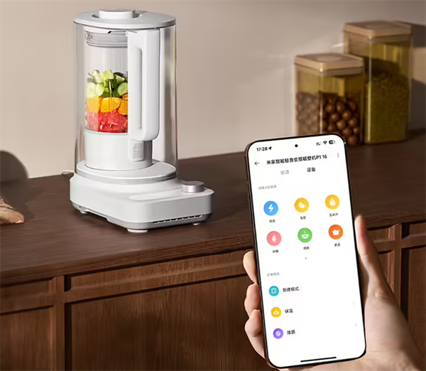 小米米家智能轻音破壁机 P1 开售：售价 699 元，噪音低至 37dB(A)