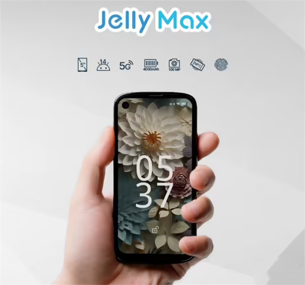 Unihertz Jelly Max小屏手机国行版发布：5.05英寸LCD屏，首发2199元